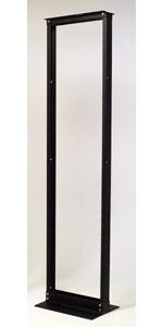 APC NetShelter 2sloupkový stojan 45U #12-24 závitové otvory, černý