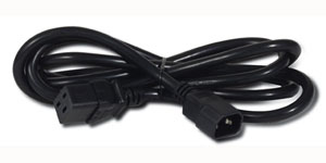 APC Power Cord [IEC 320 C19 to IEC 320 C14] 10 Amp, 2m