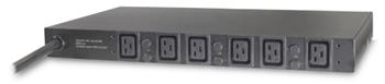 APC Rack PDU, Basic, 1U, 22kW, 400V, (6) C19, input IEC 309 32A 3P+N+PE