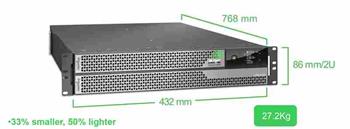 APC Smart-UPS Ultra On-Line Lithium ion, 5KVA/5KW, 2U Rack/Tower, hl. 768mm
