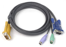 ATEN integrovaný kabel 2L-5202P pro KVM PS/2 1,8 M