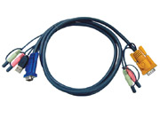 ATEN integrovaný kabel 2L-5302U pro KVM USB 1.8 M pro CS1758