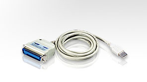 ATEN Konvertor USB - Parallel Printer