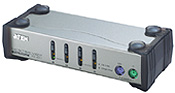ATEN KVM switch CS-84AC PS/2 4PC vč. kabeláže 1,2 a 1,8m