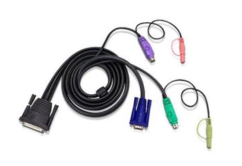 ATEN sdružený kabel pro KVM PS/2 5M pro CS1004, CS1008,