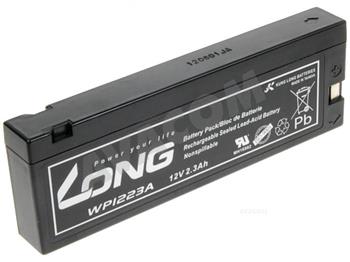 AVACOM Náhradní baterie Long Pb 12V 2.1Ah 25.2Wh olověný akumulátor pro profesionální videokamery a defibrilátory