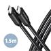 Axagon BUCM3-CM15AB speed + USB-C <> USB-C 3.2 gen 1 kabel 1,5m Axagon BUCM3-CM15AB speed + USB-C <> USB-C 3.2 gen 1 kabel 1,5m