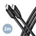 Axagon BUCM3-CM20AB speed + USB-C <> USB-C 3.2 gen 1 kabel 2m Axagon BUCM3-CM20AB speed + USB-C <> USB-C 3.2 gen 1 kabel 2m