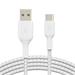 Belkin BOOST CHARGE™ USB-C/USB-A kabel, 1m, bílý - odolný Belkin BOOST CHARGE™ USB-C/USB-A kabel, 1m, bílý - odolný