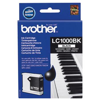 Brother LC-1000Bk (ink. černý, 500 str. @ 5%) pro DCP-330C,DCP-540CN Brother LC-1000Bk (ink. černý, 500 str. @ 5%) pro DCP-330C,DCP-540CN