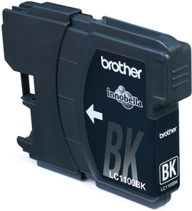 Brother LC-1100Bk (ink. černý, 450 str. @ 5%) Brother LC-1100Bk (ink. černý, 450 str. @ 5%)