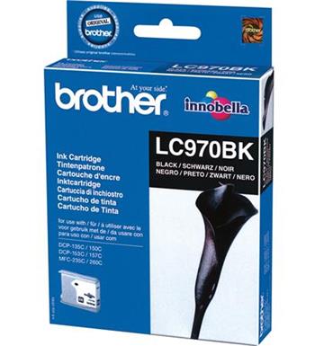 Brother LC-970BK (inkoust černý, 350 str.@ 5%, draft) Brother LC-970BK (inkoust černý, 350 str.@ 5%, draft)