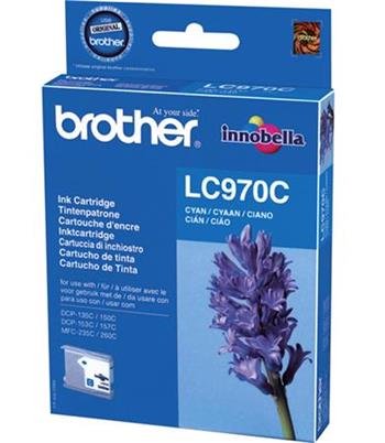 Brother LC-970C (cyan, 300 str.@ 5%, draft) Brother LC-970C (cyan, 300 str.@ 5%, draft)