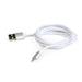 CABLEXPERT Kabel USB 2.0 Lightning (IP5 a vyšší) nabíjecí a synchronizační kabel, opletený, 1,8m, stříbrný, blister CABLEXPERT Kabel USB 2.0 Lightning (IP5 a vyšší) nabíjecí a synchronizační kabel, opletený, 1,8m, stříbrný, blister