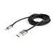 CABLEXPERT kabel USB A Male/Micro USB Male 2.0, 1,8m, opletený, černý, blister