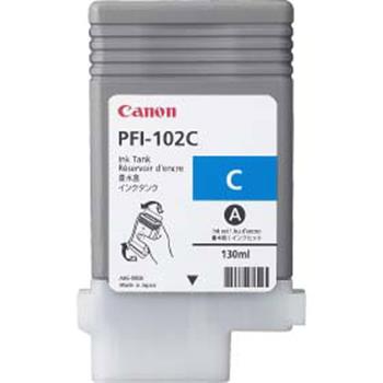 Canon cartridge PFI-102C iPF-500, 6x0, 7xx, LP-xx (PFI102C)/cyan/130ml Canon cartridge PFI-102C iPF-500, 6x0, 7xx, LP-xx (PFI102C)/cyan/130ml
