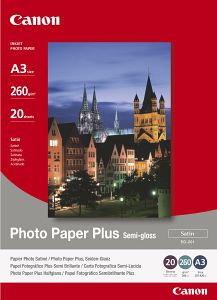 Canon fotopapír SG-201 - A3+ - 260g/m2 - 20 listů - pololesklý