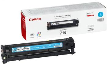 Canon toner CRG-716 / Cyan / 1500str. Canon toner CRG-716 / Cyan / 1500str.