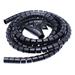 CONNECT IT trubice pro vedení kabelů WINDER, 2,5m x 20mm, černá CONNECT IT trubice pro vedení kabelů WINDER, 2,5m x 20mm, černá