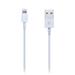 CONNECT IT Wrez Apple Lightning - USB, bílý, 2m