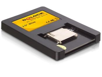 Delock adaptér 2,5" SATA na SD kartu