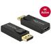 Delock adaptér Displayport 1.2 samec > HDMI samice 4K aktivní černý Delock adaptér Displayport 1.2 samec > HDMI samice 4K aktivní černý