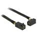Delock Cable Mini SAS HD SFF-8643 > Mini SAS HD SFF-8643 angled 1 m