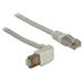 Delock Cable RJ45 Cat.5e SFTP pravoúhlý / přímý 0,5 m