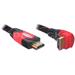 Delock HDMI 1.4 kabel A/A samec/samec pravoúhlý, délka 2 metry