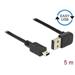 Delock Kabel EASY-USB 2.0 Typ-A samec pravoúhlý nahoru / dolů > USB 2.0 Typ Mini-B samec 5 m