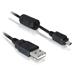 Delock kabel USB 2.0 k fotoaparátům Nikon 8pin UC-E6 USB 1,83m Delock kabel USB 2.0 k fotoaparátům Nikon 8pin UC-E6 USB 1,83m
