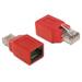 Delock RJ45 Křížený adaptér samec - samice Delock RJ45 Křížený adaptér samec - samice