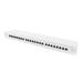 Digitus CAT 6A Patch Panel, stíněný, 1U, 24 portů, 8P8C, šedý, 483 mm (19 ") Digitus CAT 6A Patch Panel, stíněný, 1U, 24 portů, 8P8C, šedý, 483 mm (19 ")