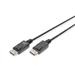 Digitus DisplayPort 1.1a připojovací kabel 2 m, Měď, AWG28, 2x stíněný Digitus DisplayPort 1.1a připojovací kabel 2 m, Měď, AWG28, 2x stíněný