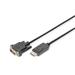 Digitus DisplayPort připojovací kabel, DP/M- DVI (24+1)/M 2.0m Digitus DisplayPort připojovací kabel, DP/M- DVI (24+1)/M 2.0m