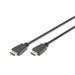 Digitus HDMI High Speed + Ethernet připojovací kabel, 2xstíněný, 5m