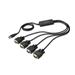 Digitus převodník USB 2.0 na 4x sériový port, RS232, DSUB 9M, 1,5m Digitus převodník USB 2.0 na 4x sériový port, RS232, DSUB 9M, 1,5m