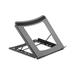 DIGITUS Skládací ocelový stojan na notebook/tablet s 5 nastavovacími pozicemi