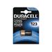 DURACELL Baterie - Baterie do digitálního 123A 3V Lithium Battery jednorázová/nenabíjecí