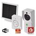 Emos GoSmart Domovní bezdrátový bateriový videozvonek IP-09D s wifi a solárním panelem