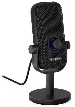 Endorfy mikrofon Solum Voice S/ drátový / RGB podsvícení / pop-up filtr / 3,5mm jack / USB-C / černý