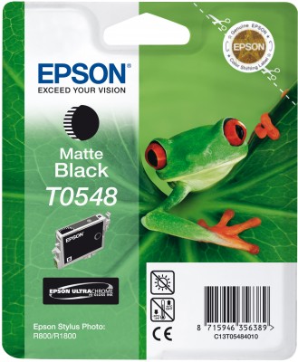 EPSON cartridge T0548 matte black (rosnička)