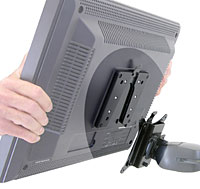 ERGOTRON Quick Release Bracket, redukce na úchyt ramena držáku pro LCD ERGOTRON Quick Release Bracket, redukce na úchyt ramena držáku pro LCD