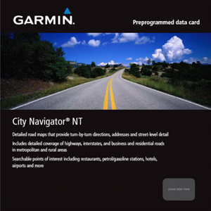 Garmin Uliční mapa Evropy na microSD/SD kartě - CityNavigator® NT Europe