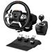 Genius GX Gaming SpeedMaster X5 FF Volant, pedály, řadicí páka, pro PC, PS4, Xbox One, vibrace, černo-stříbrný Genius GX Gaming SpeedMaster X5 FF Volant, pedály, řadicí páka, pro PC, PS4, Xbox One, vibrace, černo-stříbrný