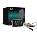 Green Cell Battery charger for AGM, Gel and Lead Acid 2V / 6V / 12V (0.6A)