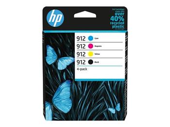 HP Ink Cartridge 912/CMYK/315/300 stran/4-pack