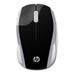 HP myš 200 bezdrátová stříbrná HP myš 200 bezdrátová stříbrná