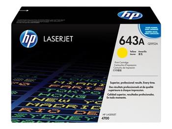 HP Q5952A Toner 643A pro CLJ 4700, (10 000str), Yellow HP Q5952A Toner 643A pro CLJ 4700, (10 000str), Yellow