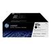 HP toner 85A/Black/2x1600stran/2-pack
